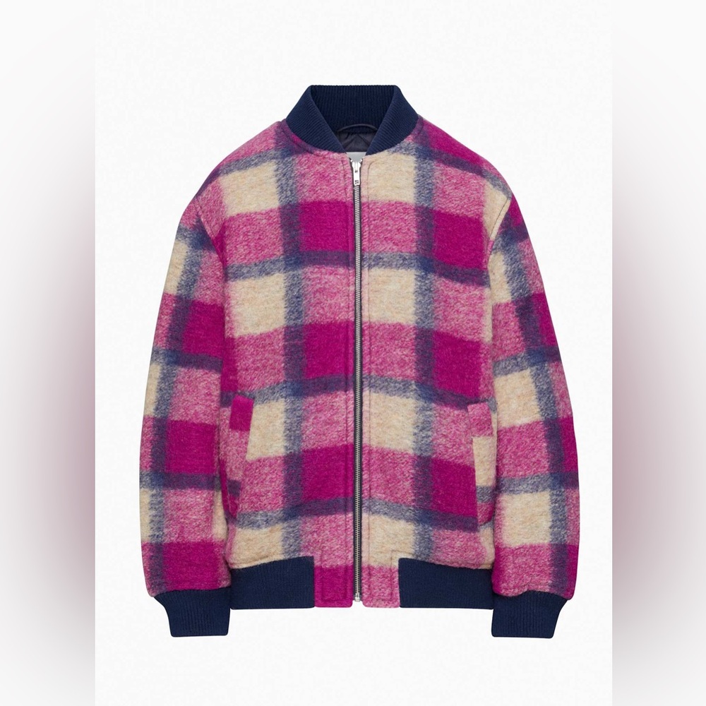 Aritzia Wilfred Stable Wool Bomber Jacket